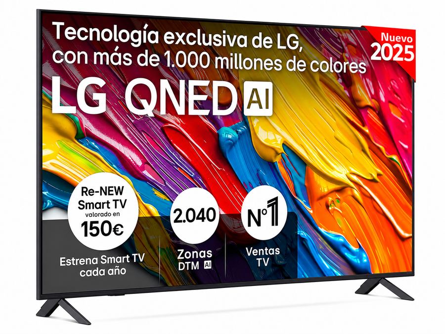Televisor de pantalla plana, nuevo.